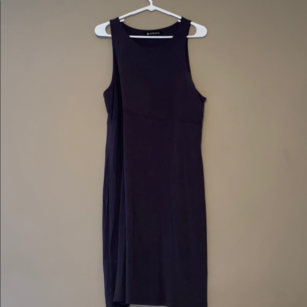 Athleta Gray Sun Dress